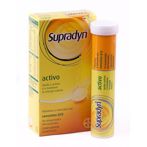 Imagen de SUPRADYN ACTIVO 30 COMP. EFERVESCENTES