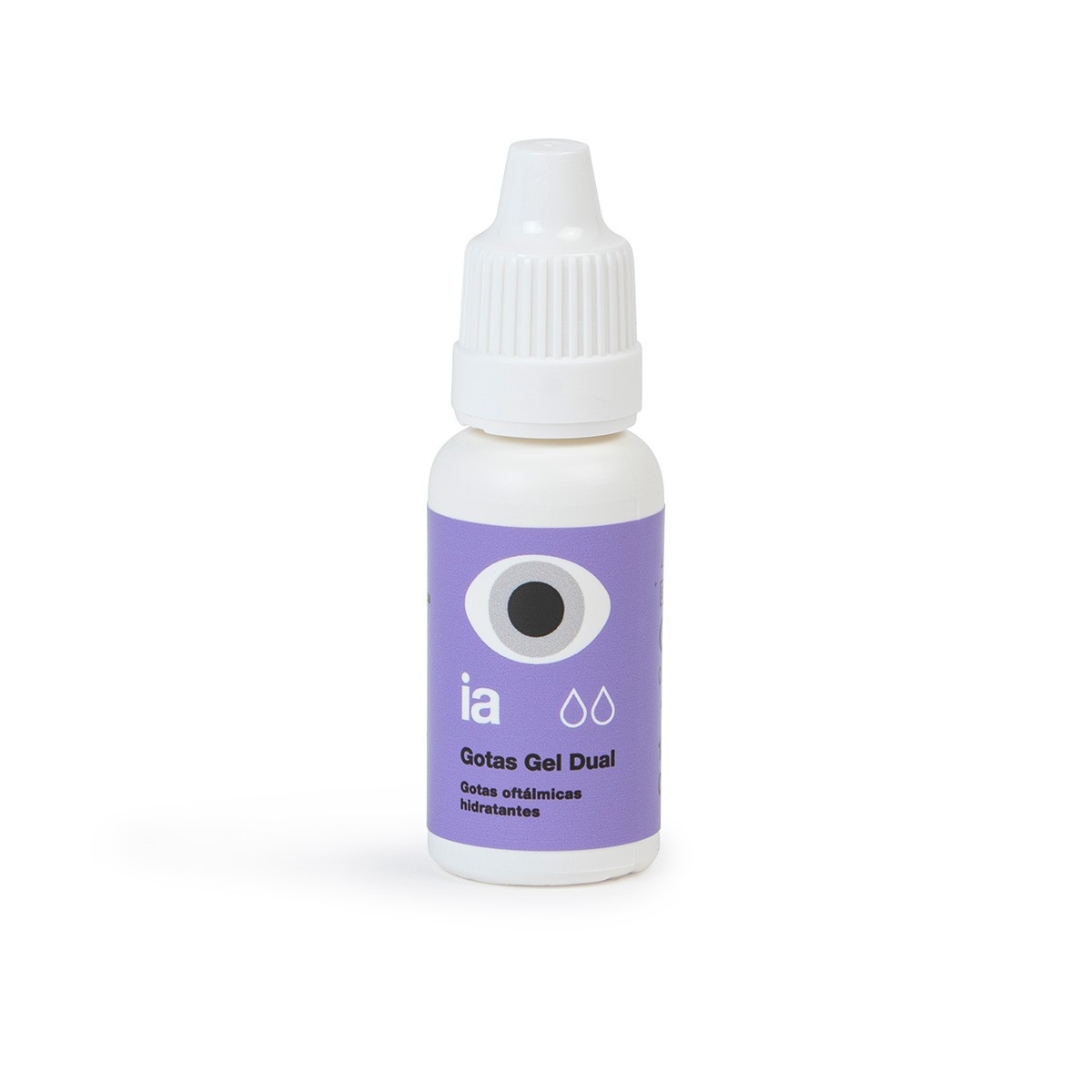 Imagen de Interapothek gotas oftálmicas con doble humectación 0,30% ácido 
hialuronico 10ml