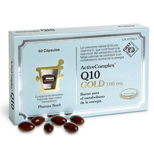 Imagen de ACTIVE COMPLEX Q10 QUINONA 60 CAPS.