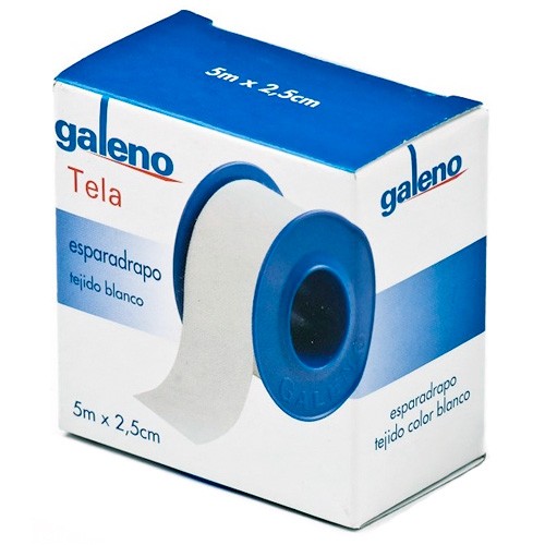 Imagen de ESPARADRAPO GALENO TELA BLANCO 5X2,5CM.