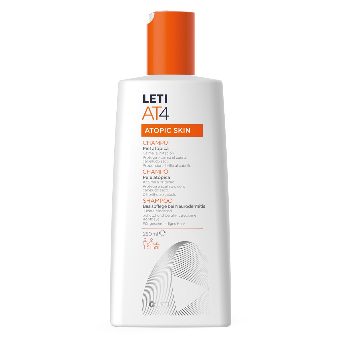 Imagen de Leti AT4 champú  250ml