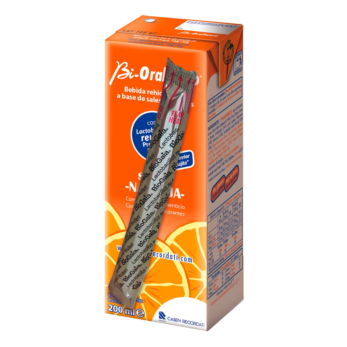 Imagen de Bioralsuero Naranja pack 2 brick x 330ml