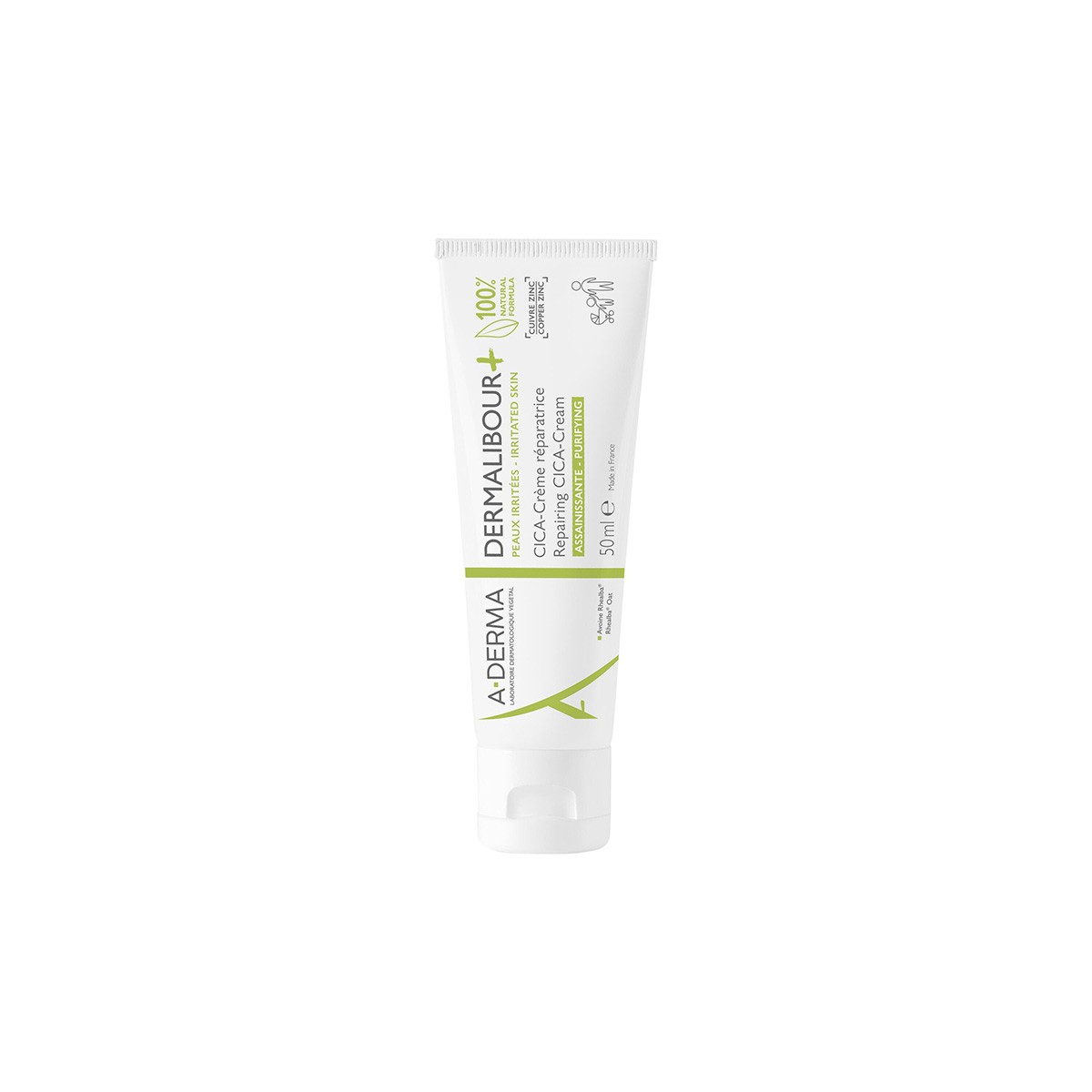 Imagen de A-DERMA DERMALIBOUR+ CICA-Crema reparadora purificante 50 ml