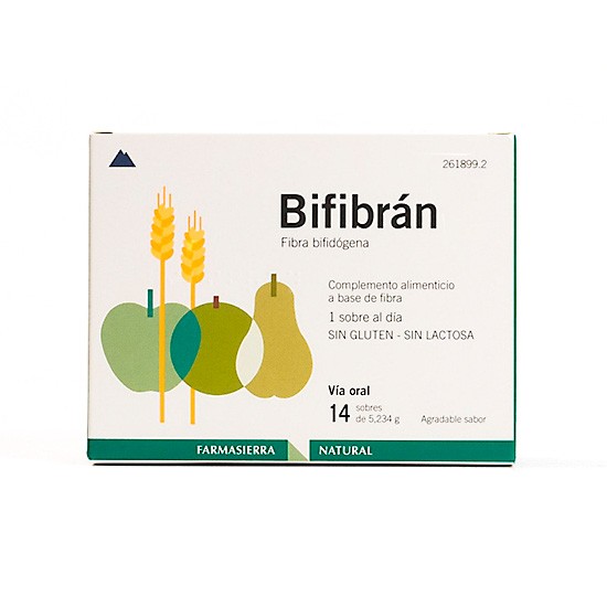 Imagen de BIFIBRAN FIBRA BIFIDOGENA 5G X 14 SOBRES