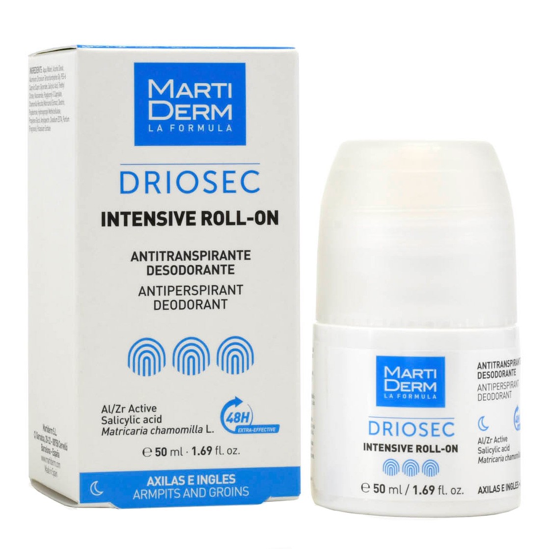 Imagen de MartiDerm Driosec Intensive Roll-On 50 ml