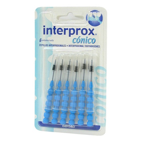 Imagen de CEPILLO INTERPROX 4G CONICO 6 UDS