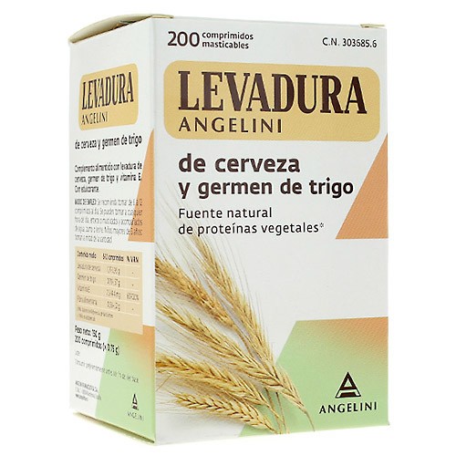 Imagen de Levadura cerveza germen de trigo 200comprimidos
