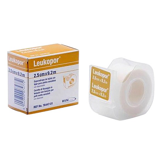 Imagen de Leukopor papel dispensador 2,5 cm x 9,2 cm