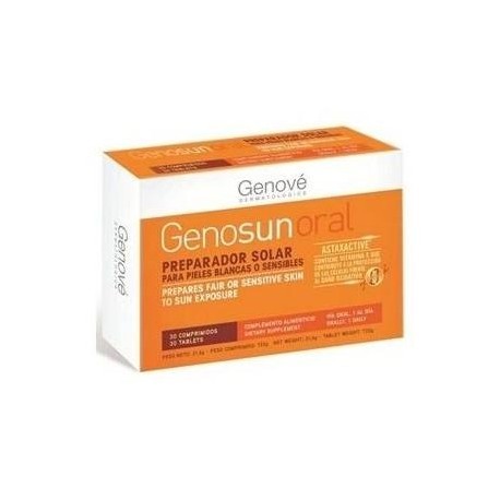 Imagen de GENOSUN ORAL 30 COMPRIMIDOS