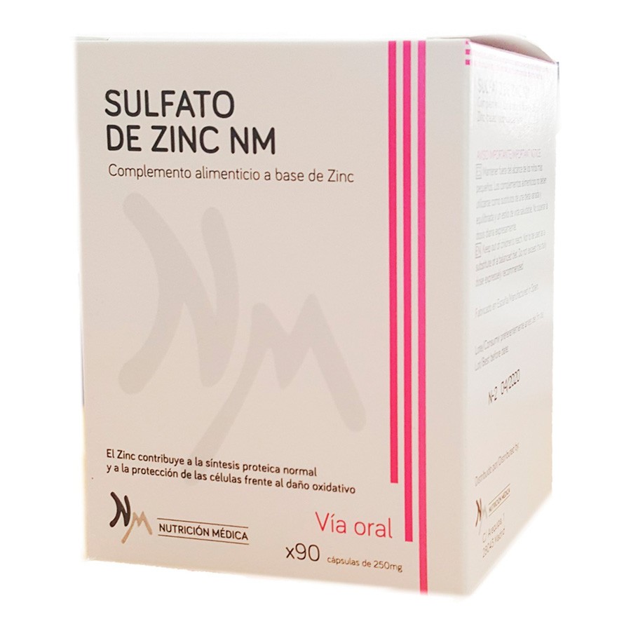 Imagen de Sulfato de zinc NM 90 cápsulas