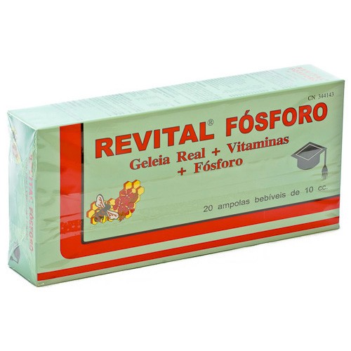 Imagen de REVITAL FOSFORO 20 AMPOLLAS BEBIBLES
