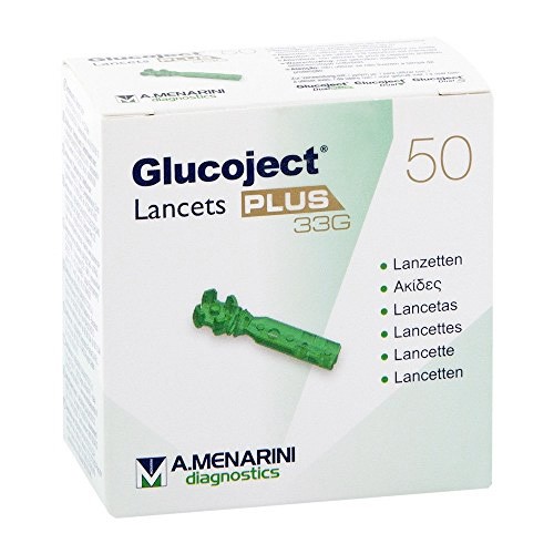 Imagen de Glucoject Lancetas Plus 33G 50u 
