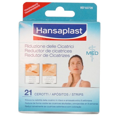 Imagen de Hansaplast cicatrices 3,8cmx6,8cm 21 apósitos