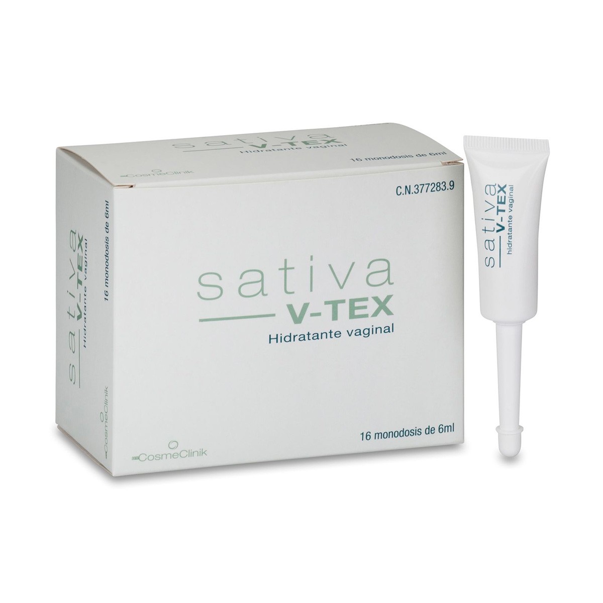 Imagen de Sativa v-tex hidratante vaginal 16x6 ml
