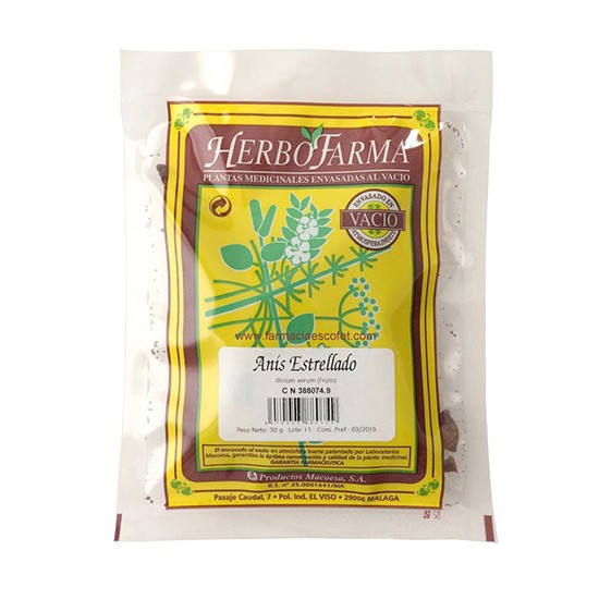 Imagen de Herbofarma infsusión Anis estrellado al vacio 30g