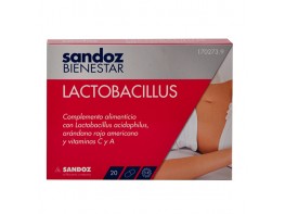 Sandoz Bienestar Lactobacillus 20 cápsulas