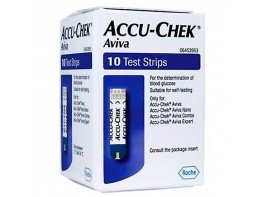 Accu-check guide tiras reactivas de glucemia 10u